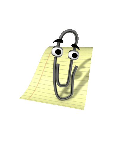 Clippy, el clásico asistente virtual en forma de clip que te acompañaba y daba consejos sobre tu computadora.- Blog Hola Telcel 