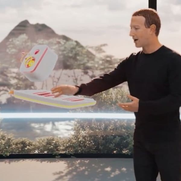 Mark Zuckerberg en la presentación de Meta, el nuevo nombre de Facebook.- Blog Hola Telcel 