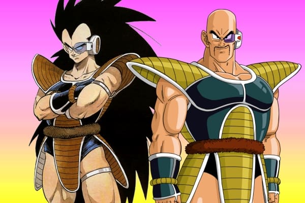 Raditz y Nappa, guerreros saiyajin, primera saga Dragon Ball Z.- Blog Hola Telcel 