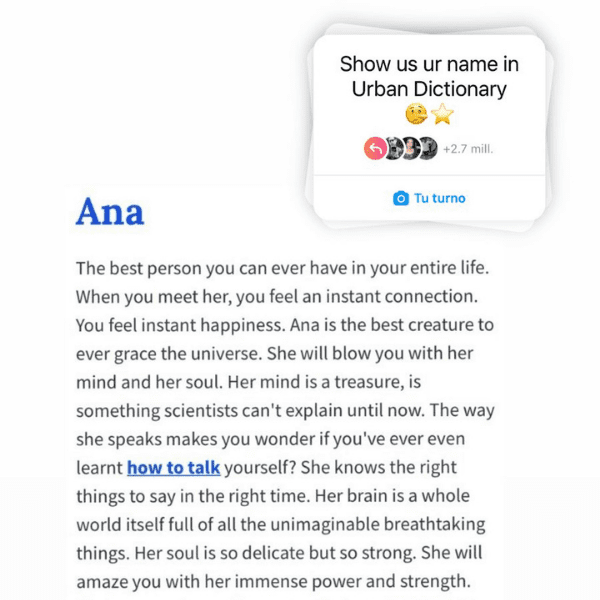 Encuentra el significado de tu nombre en Urban Dictionary - Blog Hola Telcel