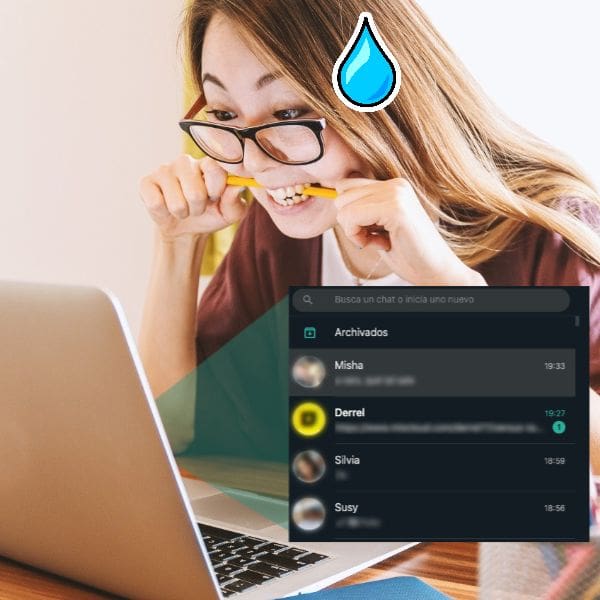 Mantener en secreto conversaciones de WhatsApp