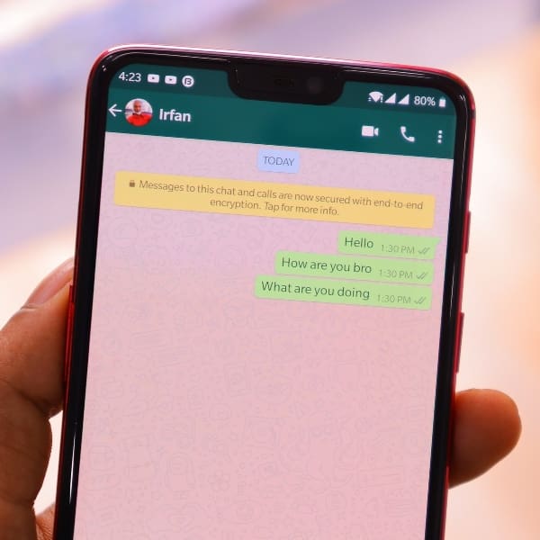Mensajes reenviados en WhatsApp pero sin la etiqueta de Reenviado.- Blog Hola Telcel