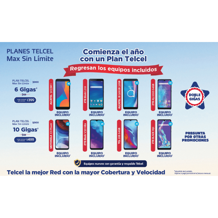 No busques más, el regalo para ti o esa persona especial está en un Plan Telcel, ¡así que estrena el mejor equipo ahora mismo! Vigencia al 12 de enero de 2022.- Blog Hola Telcel