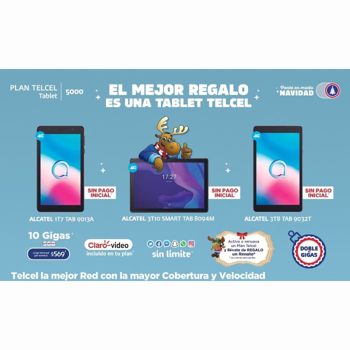 Si buscas el complemento perfecto para el próximo año, aprovecha esta increíble promoción en un Plan Telcel y recibe una nueva tablet. Vigencia al 22 de diciembre de 2021.- Blog Hola Telcel