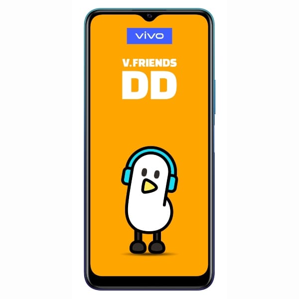Personaje DD de los V-Friends de vivo en la V-Party.- Blog Hola Telcel