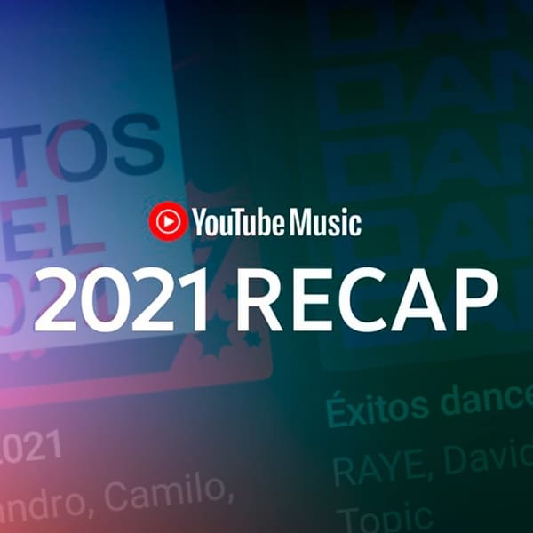 YouTube Music Recap 2021, logo oficial.- Blog Hola Telcel