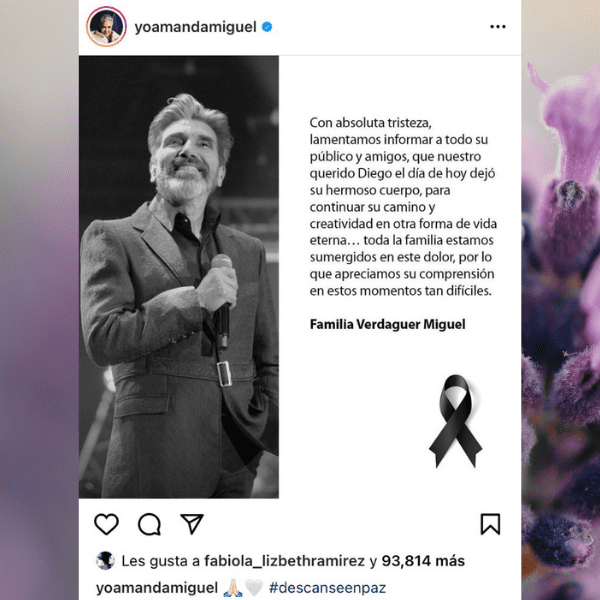Amanda Miguel responde Te amaré por siempre a Diego Verdaguer.-Blog Hola Telcel.
