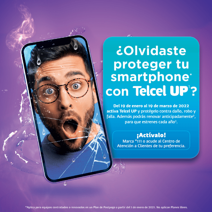 Protege tu equipo celular de daño, robo o fallas con Telcel Up-Blog Hola Telcel