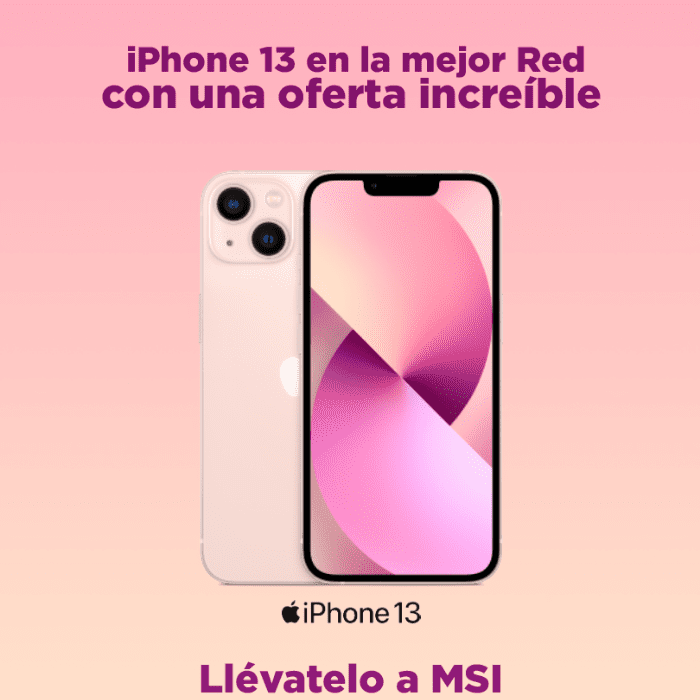 Estrenar un iPhone 13 nunca fue tan fácil. Aprovecha los beneficios que te da tu Plan Telcel Max Sin Limite 6000.-Blog Hola Telcel