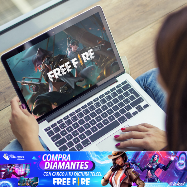Paquete de diamantes de Free Fire con cargo a recibo Telcel.-Blog Hola Telcel