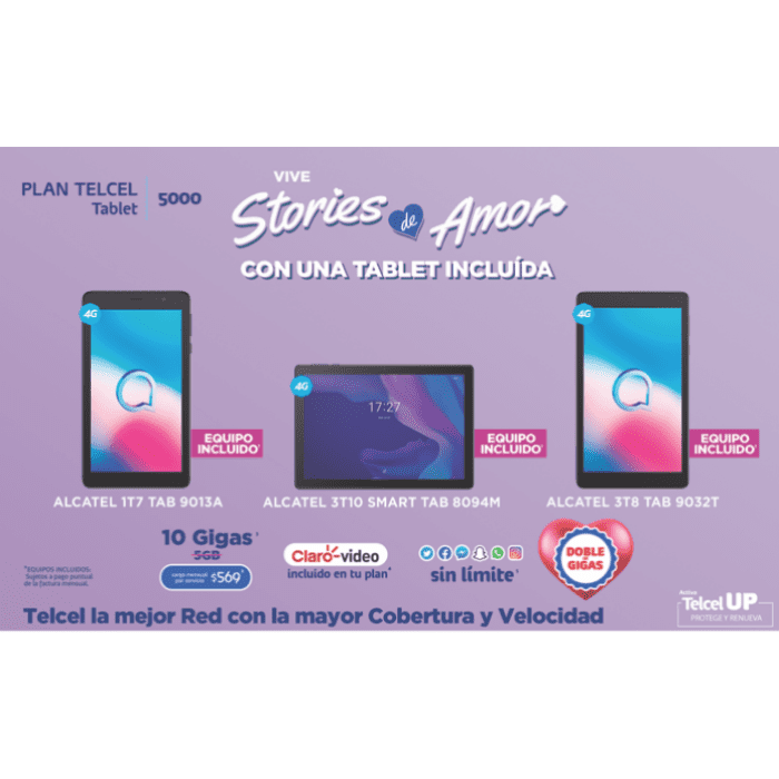 Sabemos qué es lo que necesitas para disfrutar de uno de los mejores meses del año y estrenar una increíble tablet en un Plan Telcel. Vigencia al 16 de febrero de 2022.- Blog Hola Telcel
