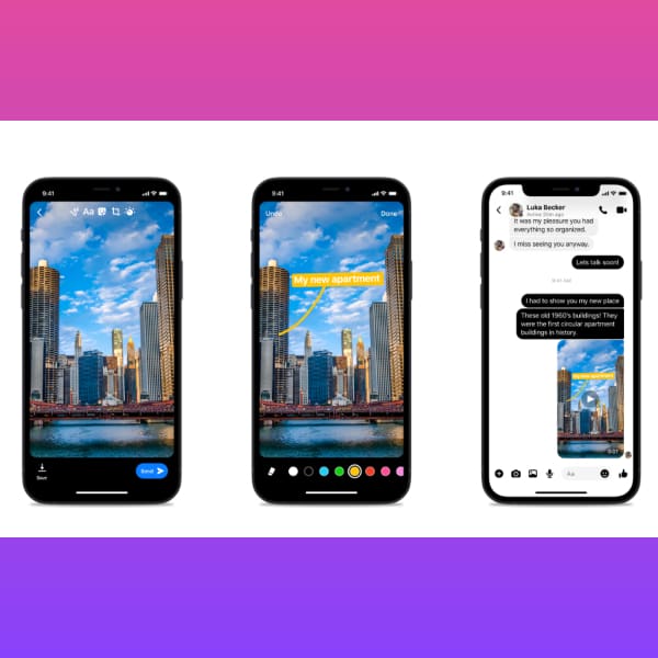 Capturas de pantalla y edición de videos e imágenes en chats encriptados de extremo a extremo en Facebook Messenger - Blog Hola Telcel
