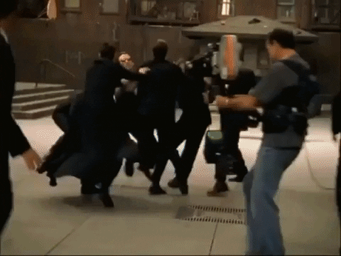 Keanu Reeves detrás de cámaras Matrix.- Blog Hola Telcel 