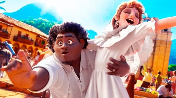 Pepa y Felix en el video musical No se habla de Bruno, la mejor canción de Disney, según Billboard.- Blog Hola Telcel 