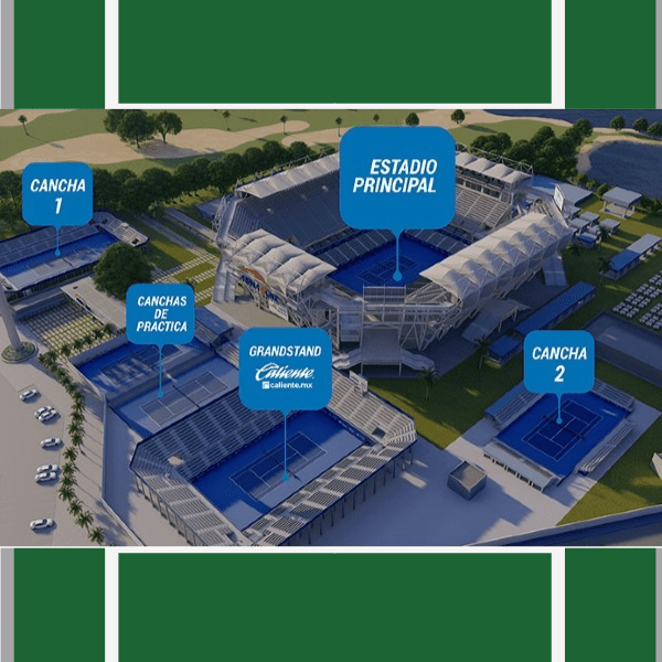 Está será la nueva sede del Abierto Mexicano Telcel.-Blog Hola Telcel