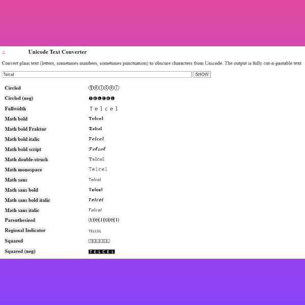 Usa Unicode Text Converter para enviar mensajes con diferentes tipos de letra en Messenger - Blog Hola Telcel