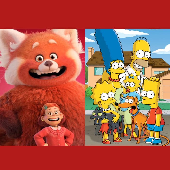 Panda rojo y familia Simpson - Blog Hola Telcel