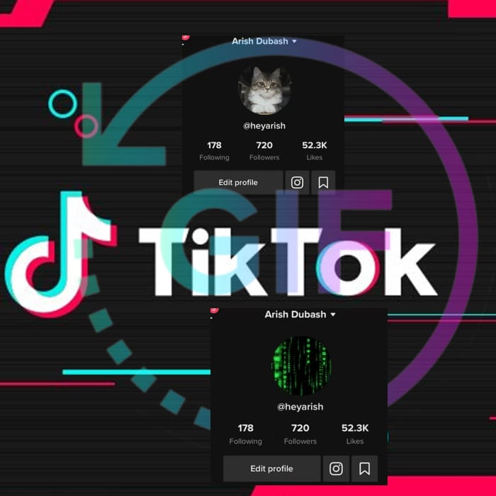 TikTok fotos de perfil GIF o video - Blog Hola Telcel