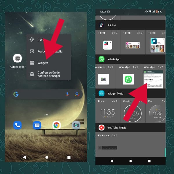 El truco para WhatsApp y leer mensajes sin entrar al chat grupal desde Android con los Widgets - Blog Hola Telcel 