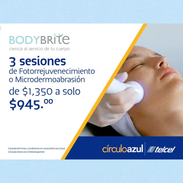 BodyBrite fotorrejuvenecimiento con luz pulsada promoción Día de las Madres - Blog Hola Telcel