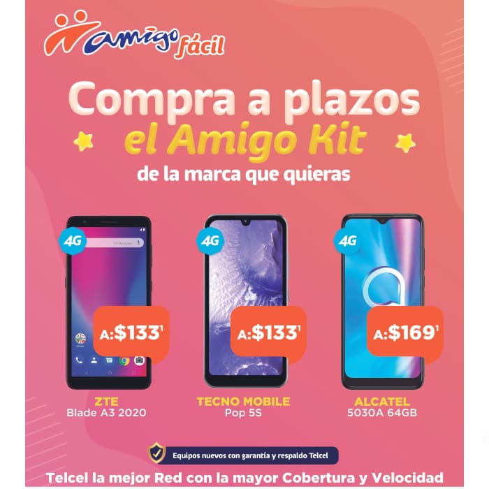 Estrena un smartphone a plazos con Amigo Fácil de Amigo Kit de Telcel - Blog Hola Telcel