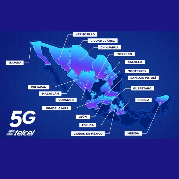 18 ciudades cuentan con la Red 5G de Telcel - Blog Hola Telcel