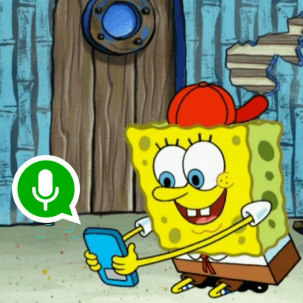 Utiliza la voz de Bob Esponja en tus notificaciones de WhatsApp.-Blog Hola Telcel