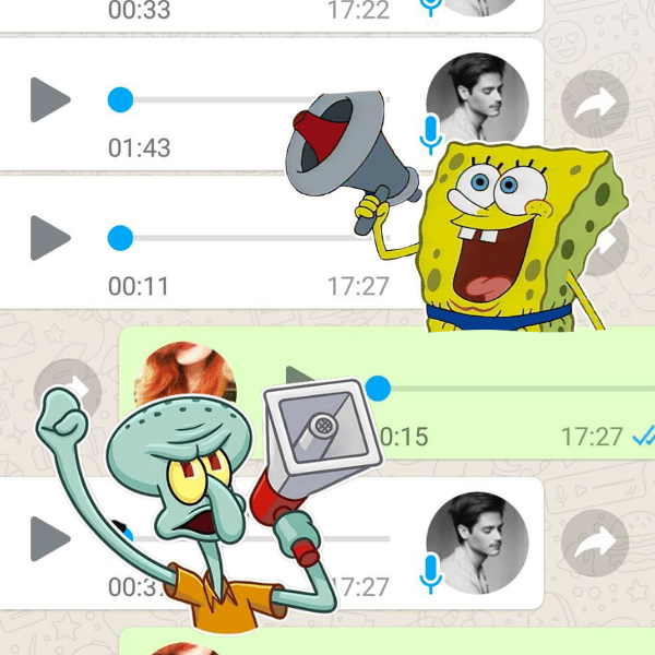 Bob esponja te notificará de tu actividad en WhatsApp desde Fondo de Bikini.-Blog Hola Telcel