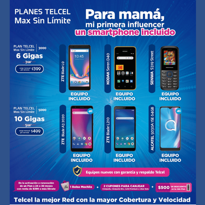 El 10 de mayo llegó con increíbles promociones.-Blog Hola Telcel
