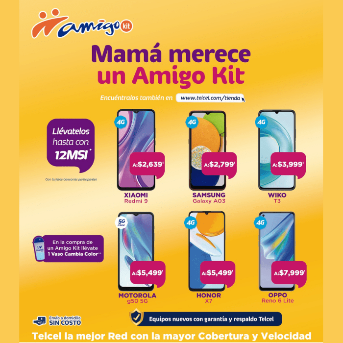 Porque mamá se merece lo mejor; regálale un Amigo Kit.-Blog Hola Telcel