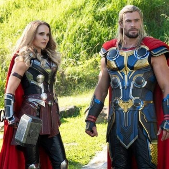Natalie Portman y Chris Hemsworth en Thor Love and Thunder - Blog Hola Telcel