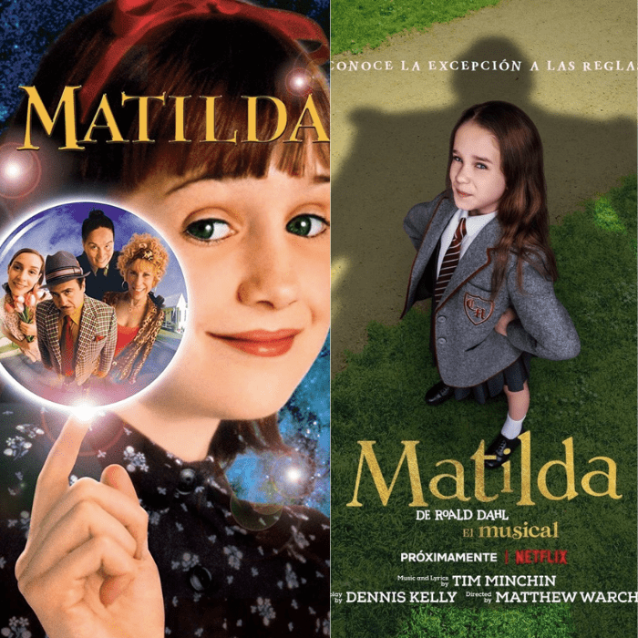 Matilda, la nueva y la vieja película en comparativas.-Blog Hola Telcel