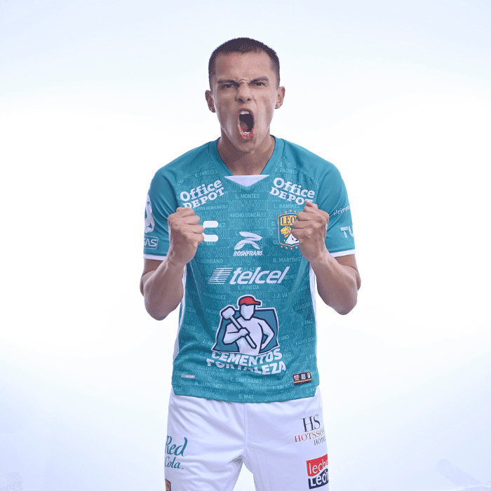 El jugador del club León se siente emocionado por comenzar a jugar esta temporada.- Blog Hola Telcel