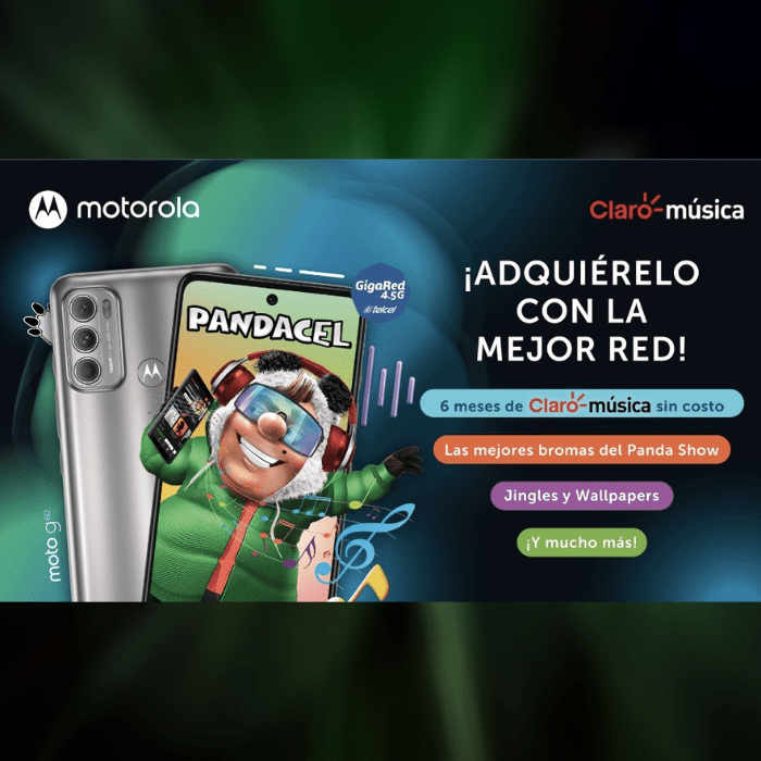Con tu nuevo Pandacel escucha tus canciones favoritas de Claro Música y mucho más.-Blog Hola Telcel