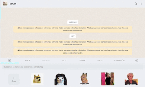 tutorial de cómo hacer un sticker en WhatsApp Web para luego conservarlo.- Blog Hola Telcel