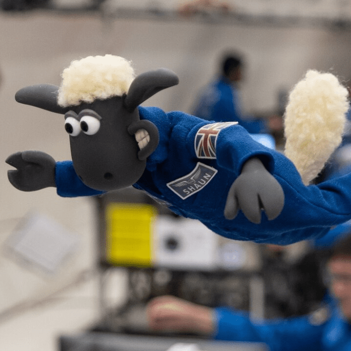 shaun el cordero flotando en el espacio.- Blog Hola Telcel