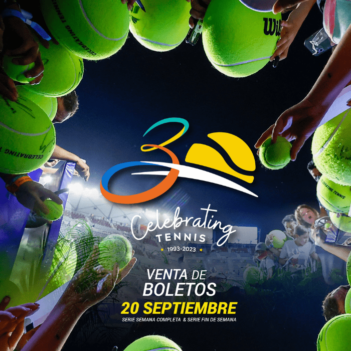 La edición número 30 del Abierto Mexicano Telcel será especial pues es el resultado de años de trabajo y de evolución en conectividad.- Blog Hola Telcel