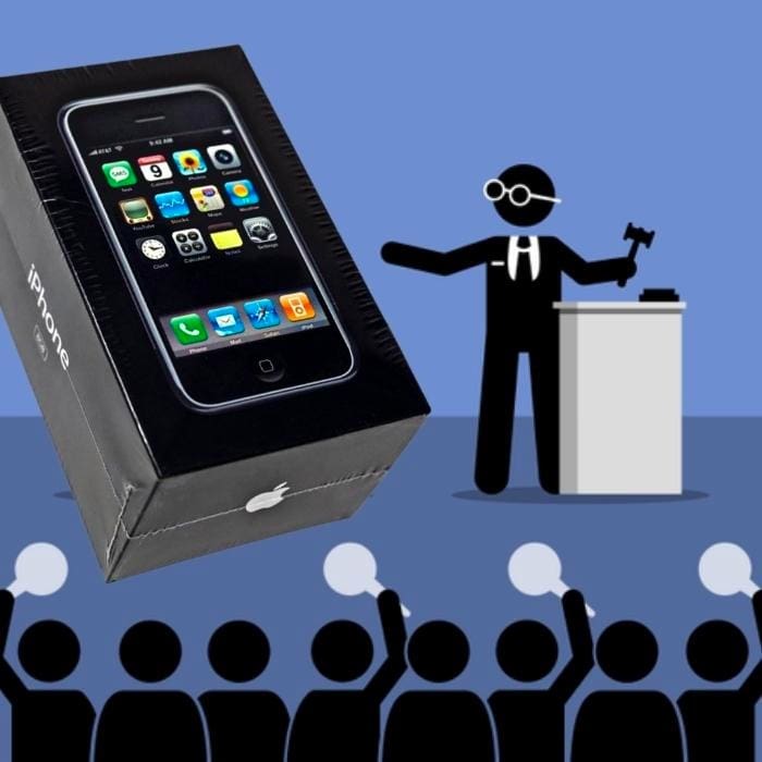 conoce en cuánto fue subastado un iPhone de primera generacioón.-Blog Hola Telcel
