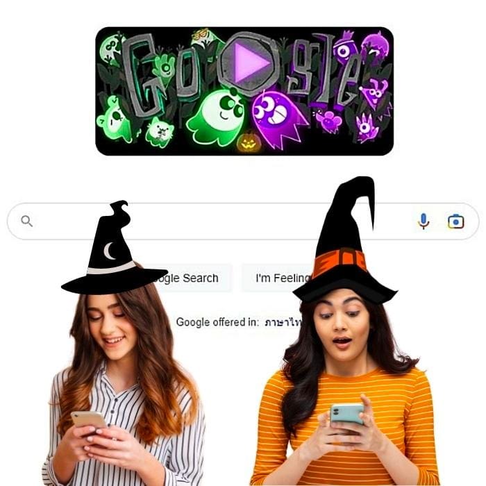 Google celebra Halloween con este 'doodle' que puedes jugar gratis.-Blog Hola Telcel