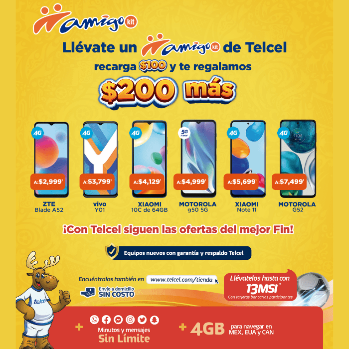 Con Telcel estrena uno de los equipos que Amigo Kit Trae para ti con los beneficios de la mejor red.- Blog Hola Telcel