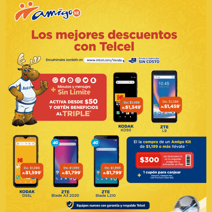 Los mejores equipos están en Telcel y con Amigo Kit llévate uno y disfruta de la Mejor Red.- Blog Hola Telcel