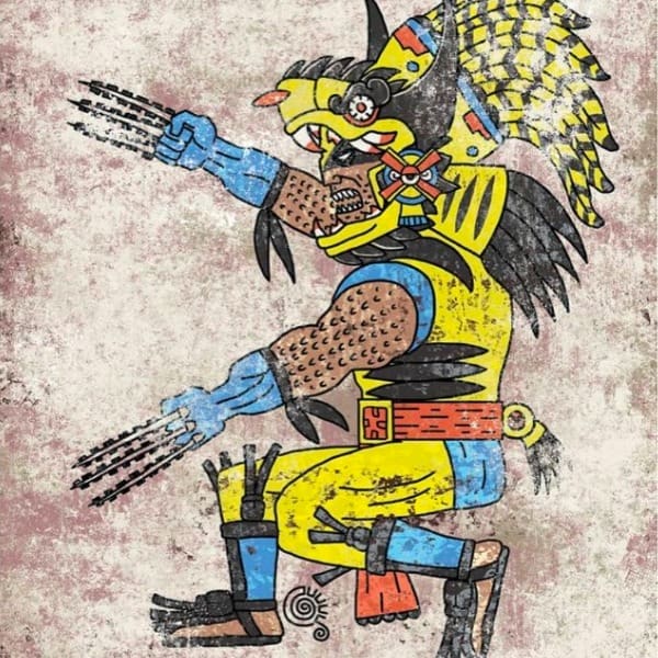 Wolverine es dibujado en estilo maya.-Blog Hola Telcel