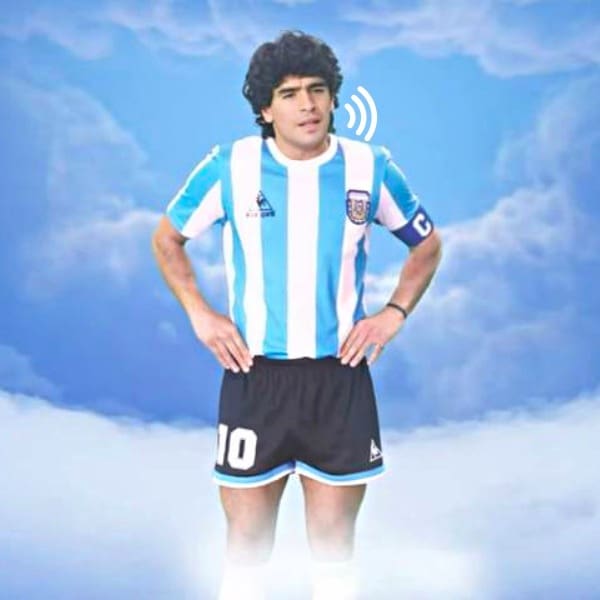 Con esta IA podrás llevar a cabo conversaciones con Maradona.-Blog Hola Telcel