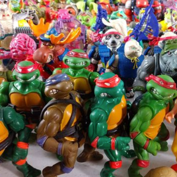 Las figuras de acción de 'Las tortugas ninja' eran un obligado dentro del catálogo de juguetes de cualquier niño en los 90.-Blog Hola Telcel