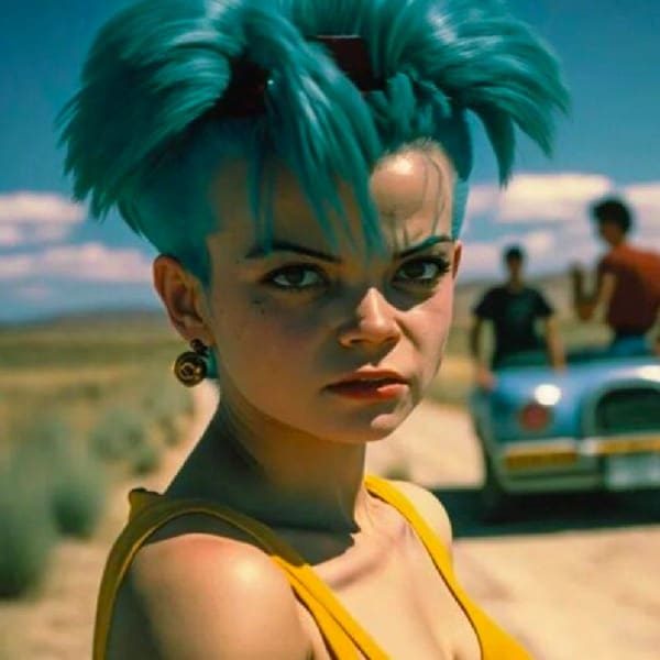 Así se vería Bulma según IA.-Blog Hola Telcel