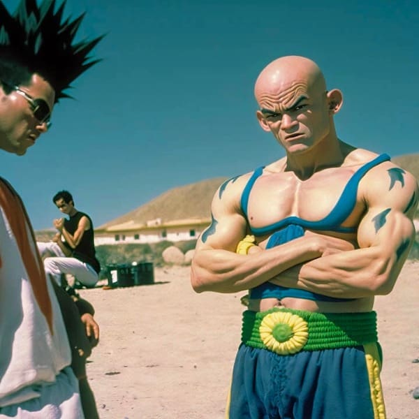 Así se vería Krilin según IA.-Blog Hola Telcel