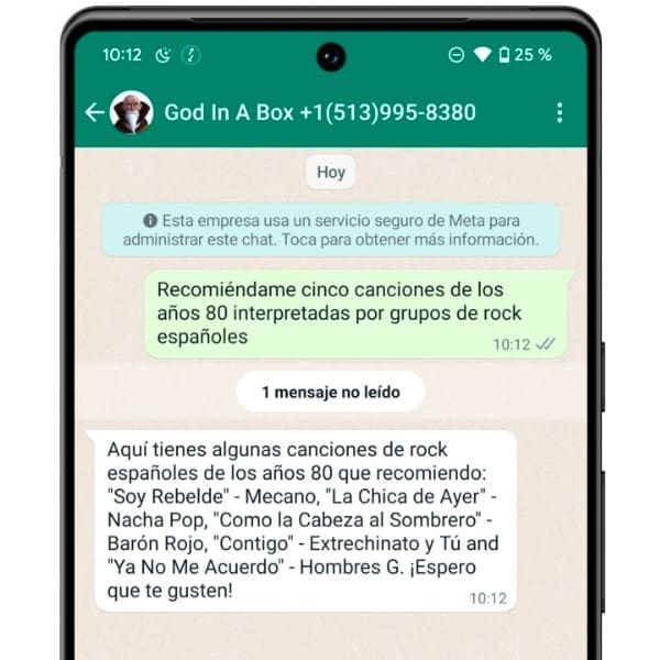 Conoce nueva música especial para tus gustos con ChatPGT y WhatsApp.-Blog Hola Telcel