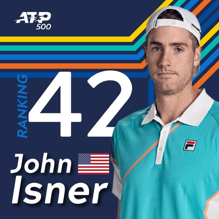 John Isner estará presente en el AMT 2023.- Blog Hola Telcel