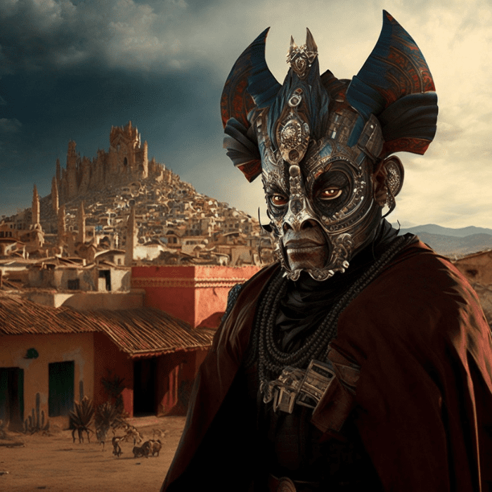 Zacatecas tiene un enorme casco que cubre su rostro y lo hace lucir terrorífico.- Blog Hola Telcel