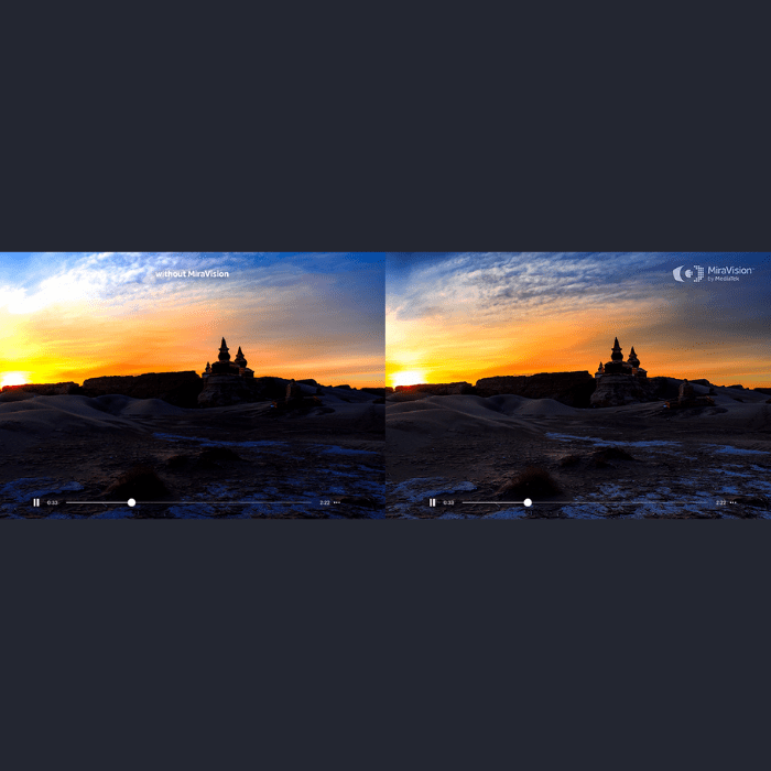 El alto rango dinámico de MediaTek mejora las imágenes de tu smartphone gracias a la tecnología de MiraVision.- Blog Hola Telcel